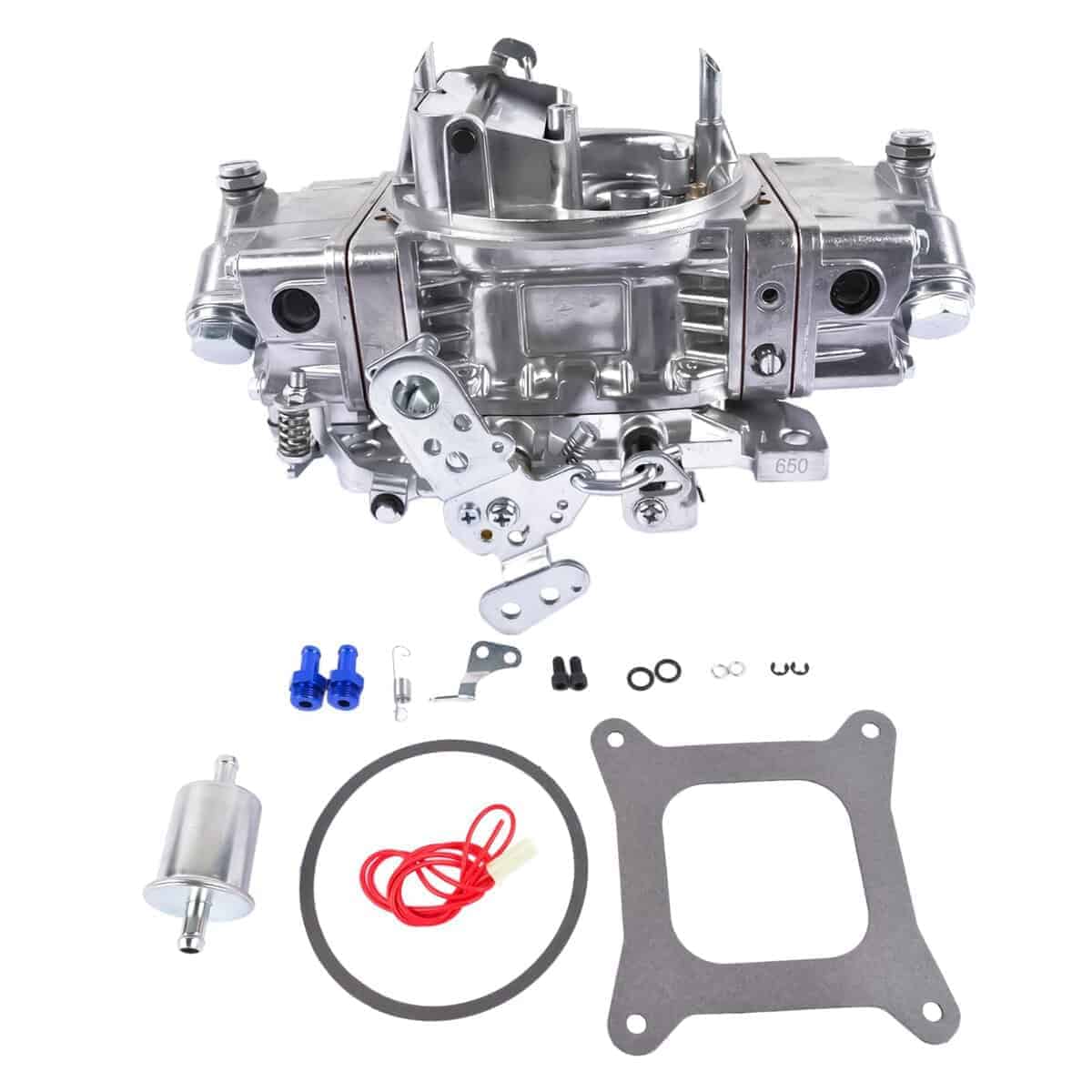 Carburador Flynsu 4150 650 CFM con Estrangulador Eléctrico - Imagen 8