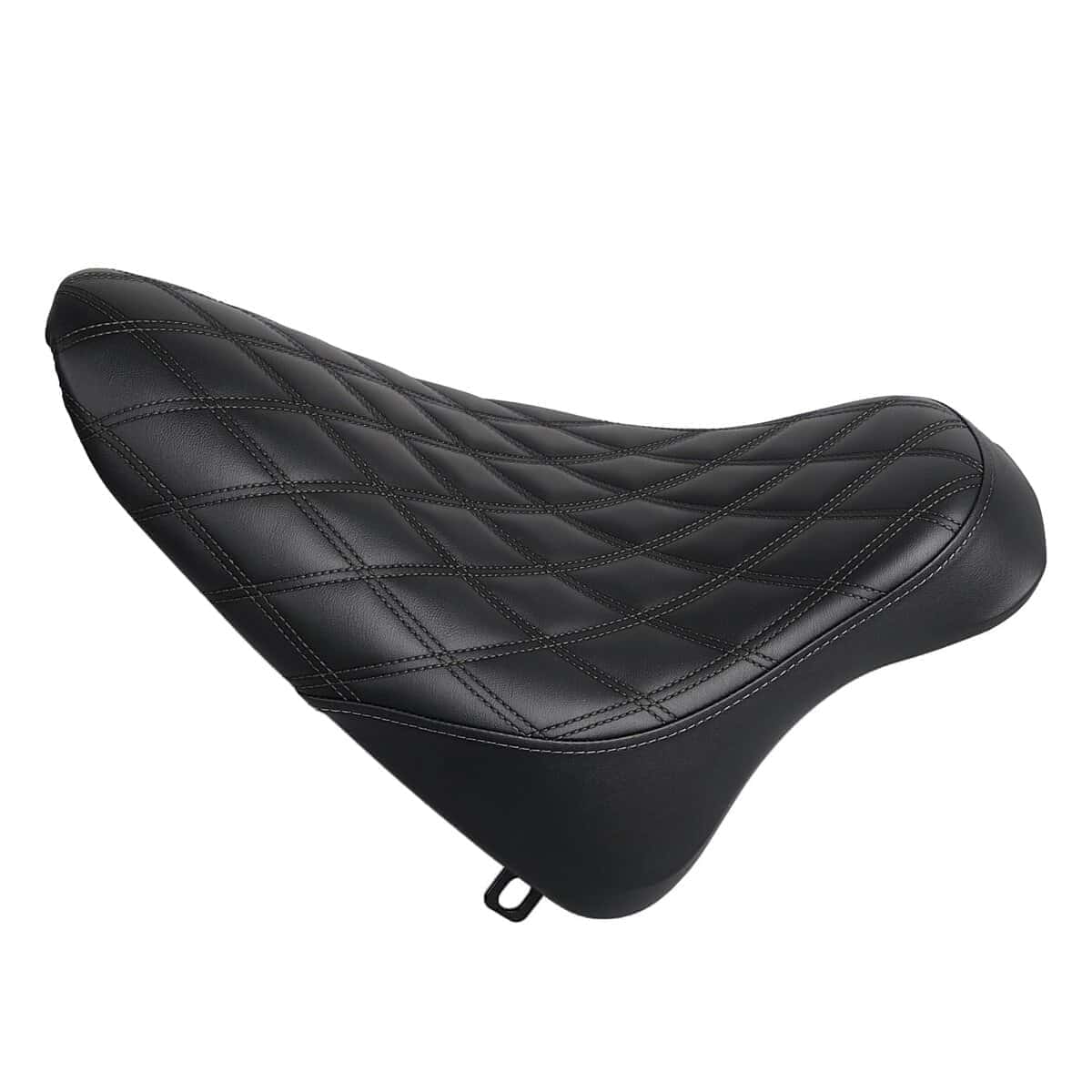 Asiento Individual de Conductor de Cuero Negro con Costuras - Imagen 5