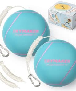 Trymaker Tetherball Ball and Rope, 2 Set in 1 Tether Balls