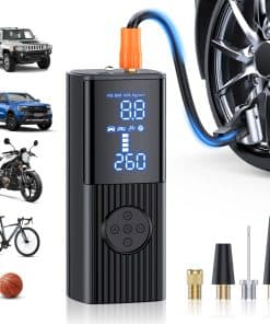 Inflador de Neumáticos Compresor de Aire Portátil, 180PSI y