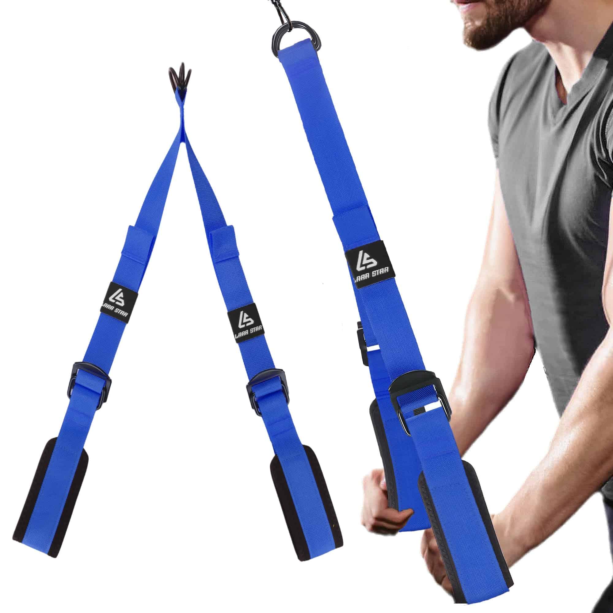 Cuerda de Tríceps LARA STAR con Cable de Fijación (Longitud