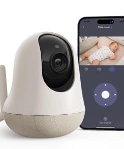 Monitor de bebé WiFi Nooie Upgrade 5G para smartphone,