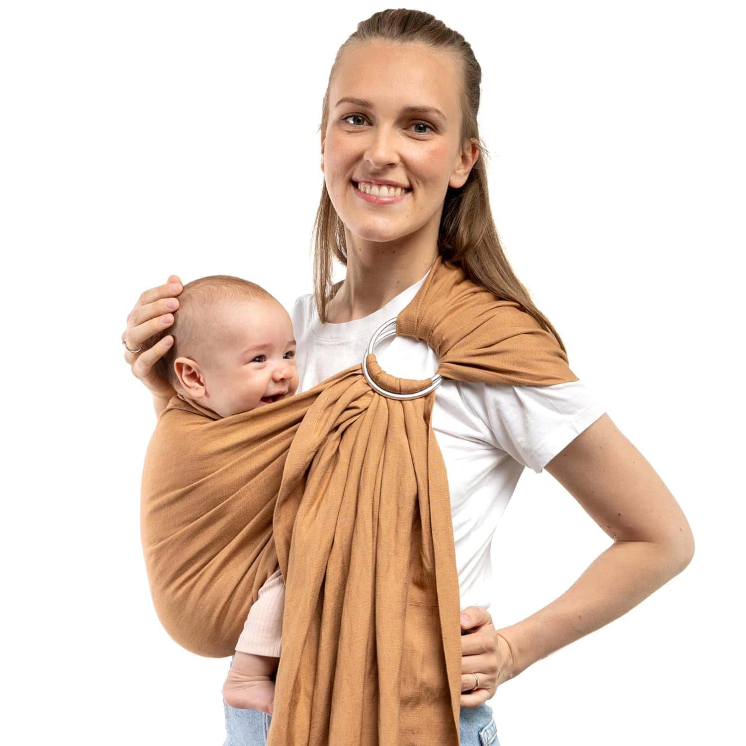 Portabebé Boba Ring Sling para Recién Nacidos a Niños