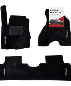 Tapetes de piso de lana 3D a medida ROJ Fit para HY Tucson