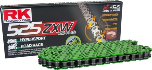 Cadena de alto rendimiento RK Racing Chain MM525ZXW-120