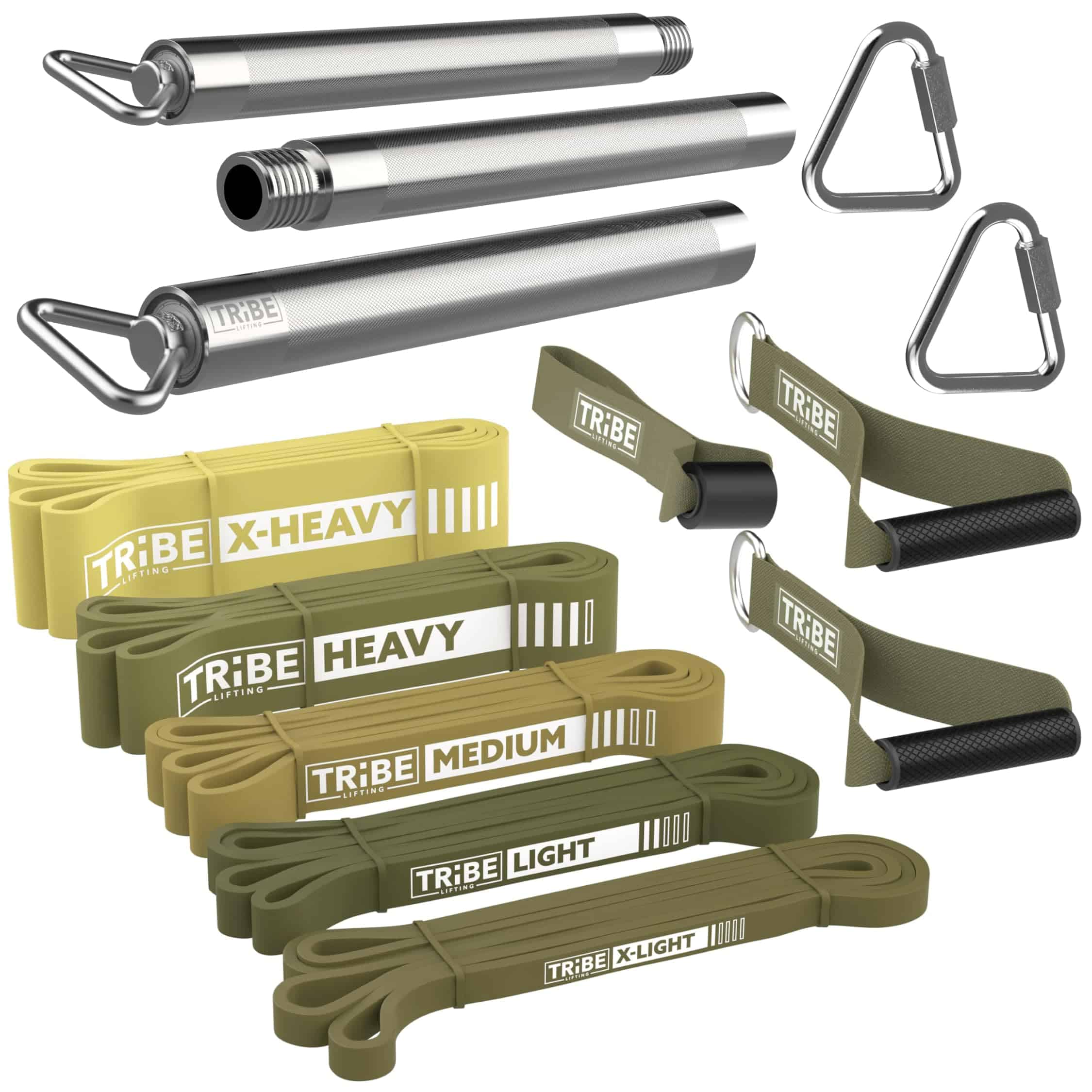 Bandas de Resistencia Largas para Ejercicio - Bandas de