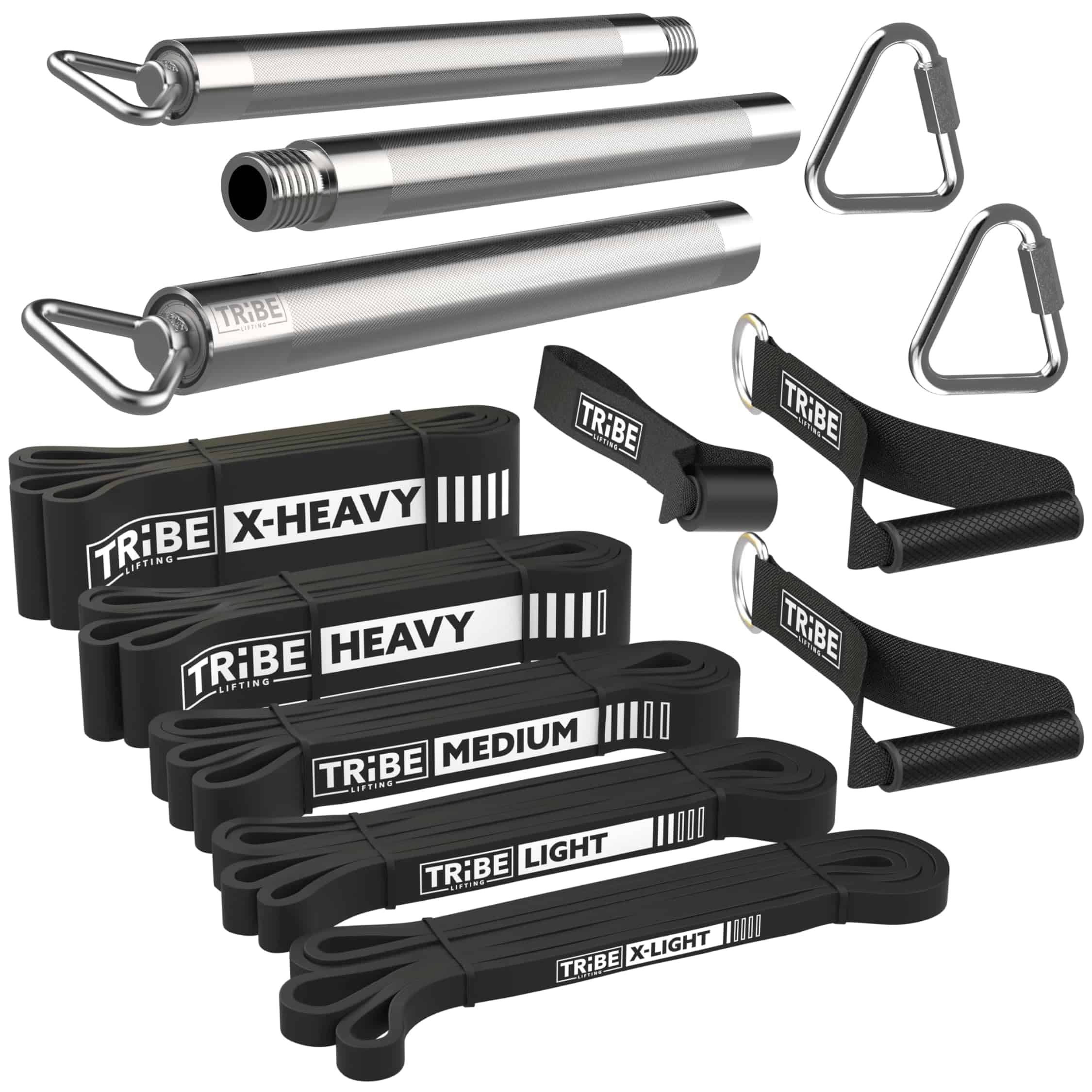 Bandas de Resistencia Largas para Ejercicios - Bandas de