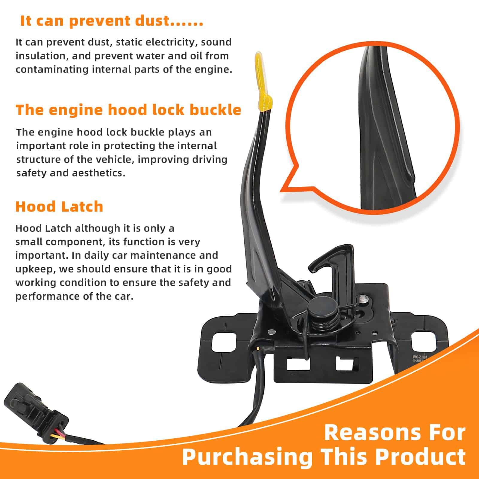 Cierre de Capó Compatible con Chevy Equinox Premier - Imagen 6