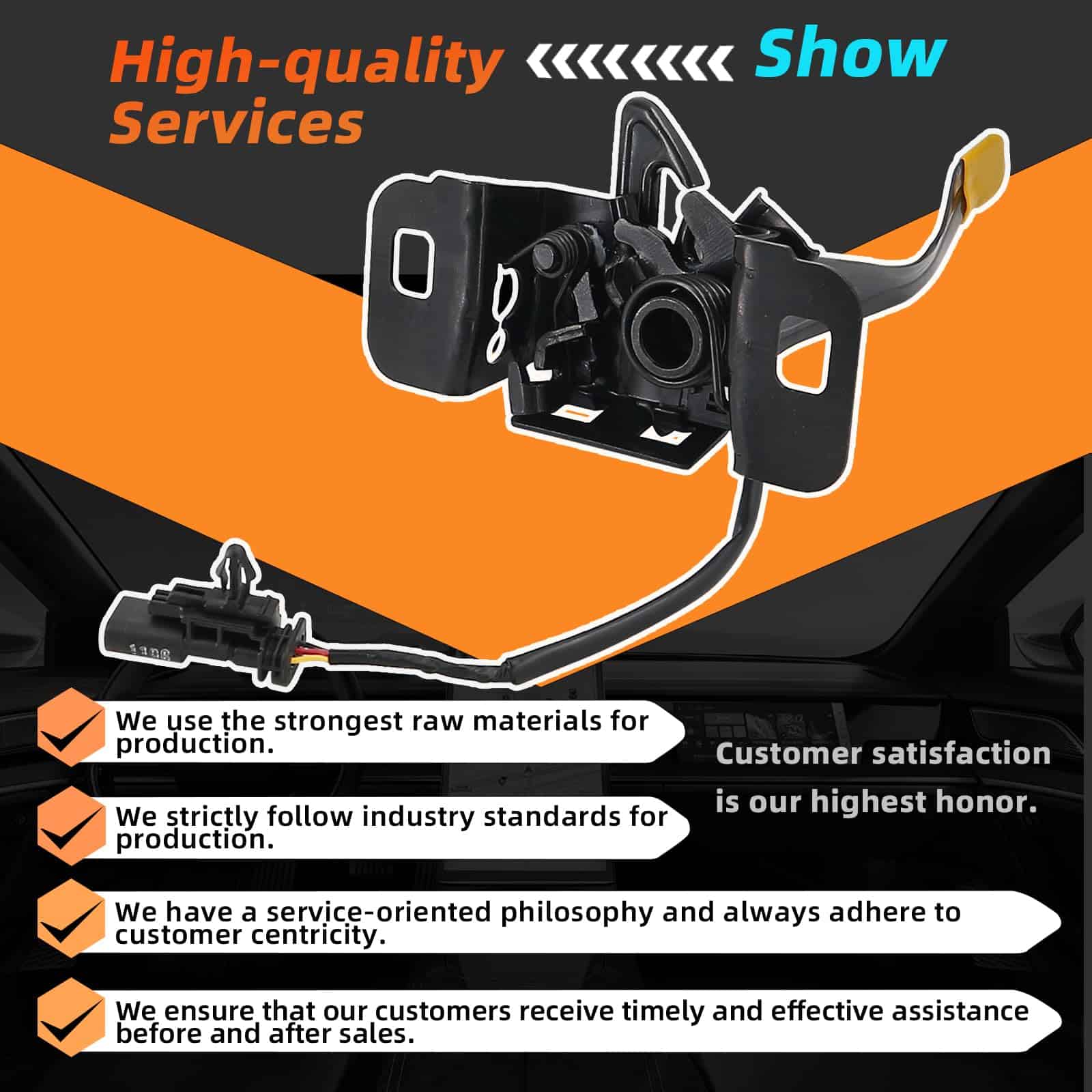 Cierre de Capó Compatible con Chevy Equinox Premier - Imagen 7