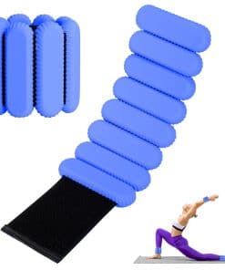 Pesas de Muñeca y Tobillo Ajustables para -Azul