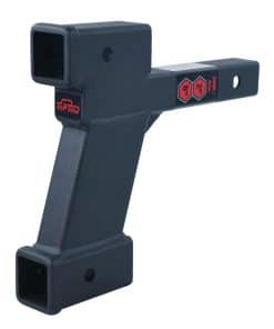 TOPTOW 64086 Extensor de Enganche de Remolque Dual, 2-1/4