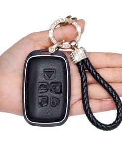 Funda para llave de Land Rover/Jaguar, -Negro