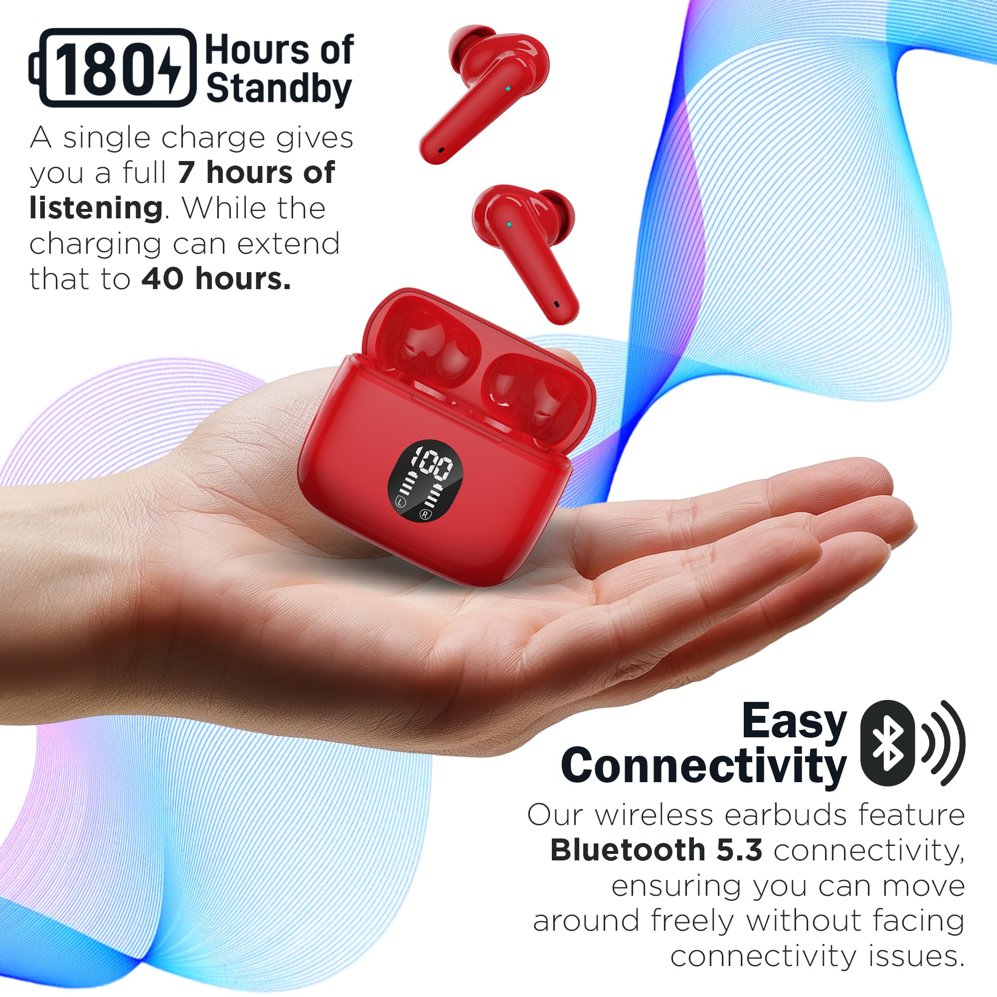 Auriculares Bluetooth inalámbricos a prueba de sudor MyJoy - Imagen 6