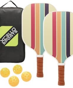 Set de 2 Paletas de Pickleball de Fibra de Vidrio Xcello