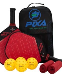 Conjunto de 2 palas de pickleball PIXA Fireblade 16mm