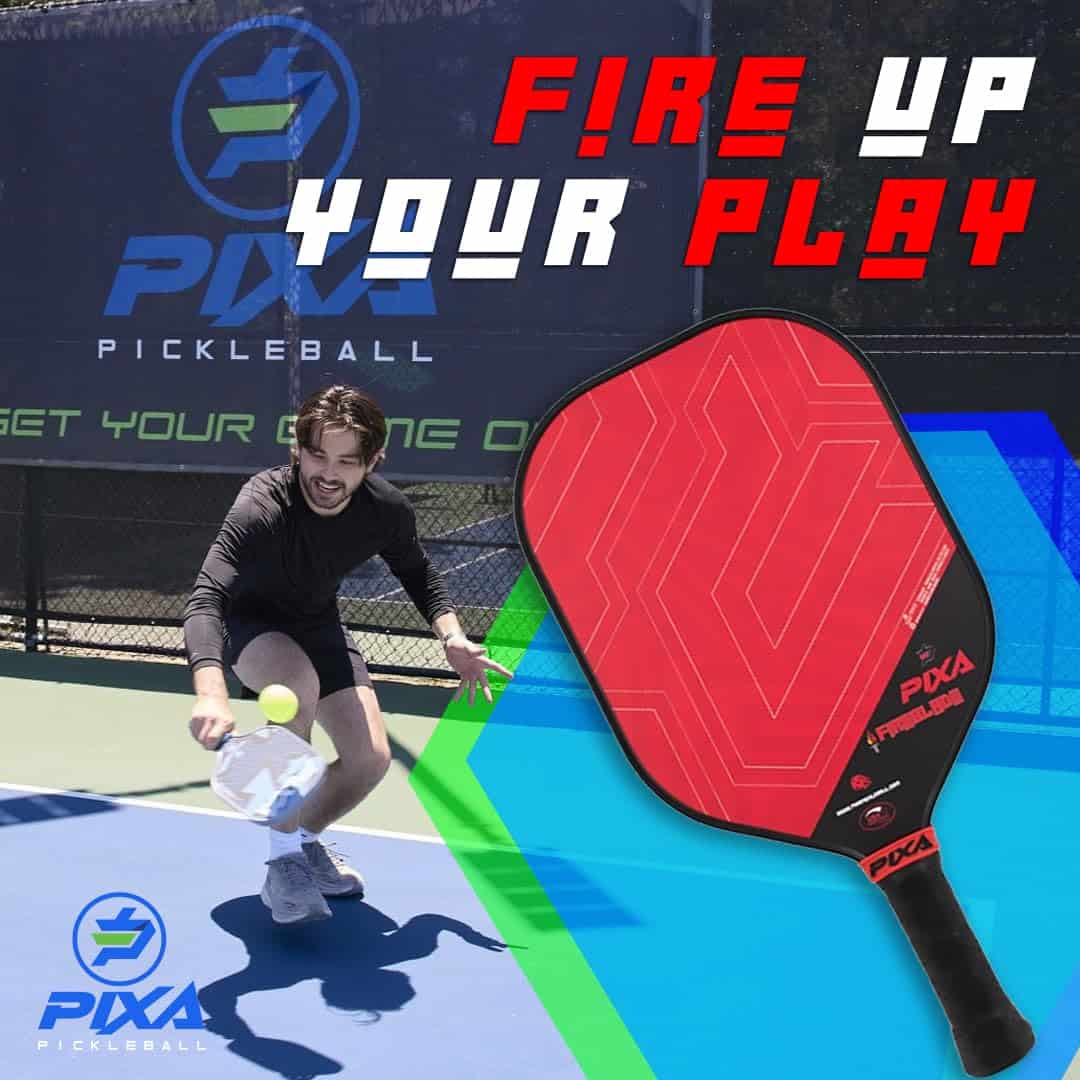 Conjunto de 2 palas de pickleball PIXA Fireblade 16mm - Imagen 8