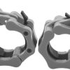 Abrazaderas de Barra Olímpica Pro Elite de Clout Fitness,