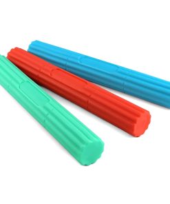 QWORK 3 Piezas de Barras de Ejercicio de Mano Giratorias,