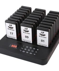 Sistema de Pagers para Restaurante LOUKIENE, 24 Pagers,