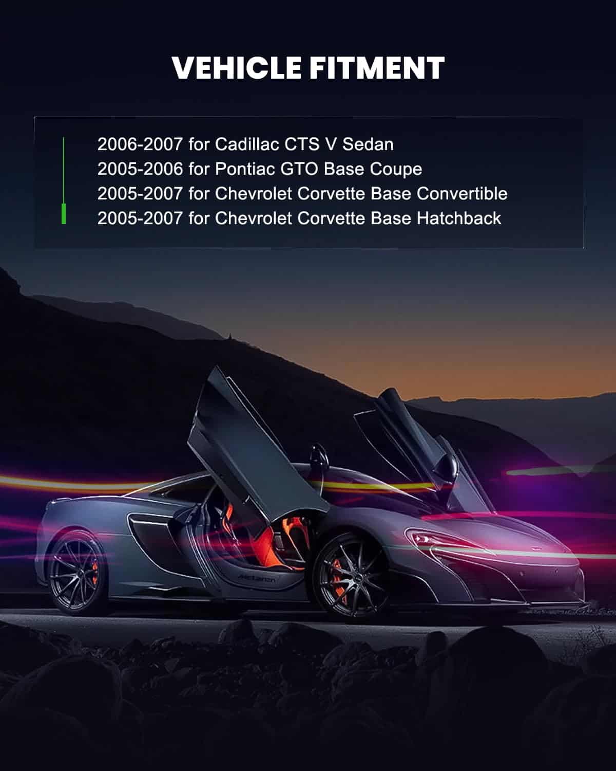 Inyectores de combustible SCITOO 8Pcs Compatible con - Imagen 4