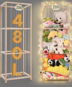 Organizador de Peluches de Madera Extra Grande Essenhome
