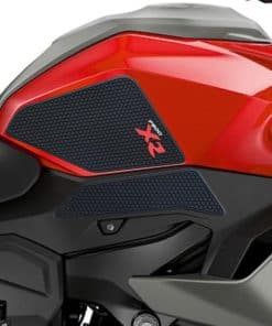 Protector de tanque lateral de combustible para motocicleta