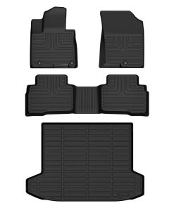 Juego de tapetes y protector de maletero Wayhigh para