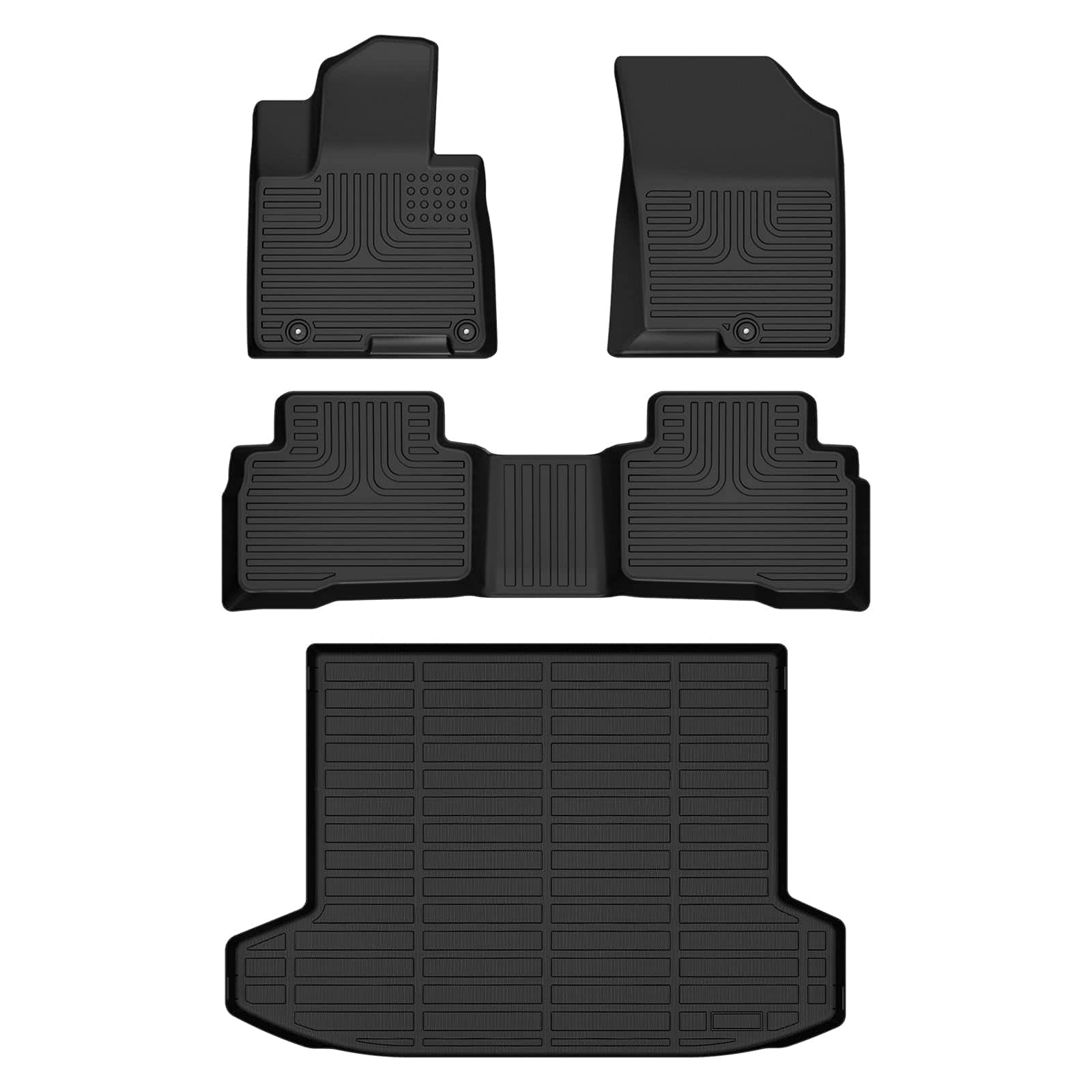 Juego de tapetes y protector de maletero Wayhigh para