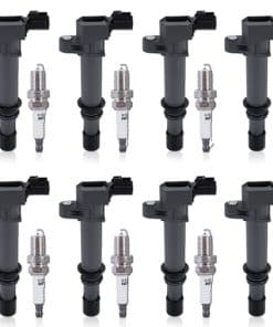 Conjunto de 8 Bobinas de Encendido y Bujías Compatibles