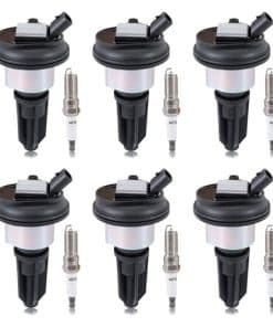 Set de 6 Bobinas de Encendido y Bujías Compatible para GMC