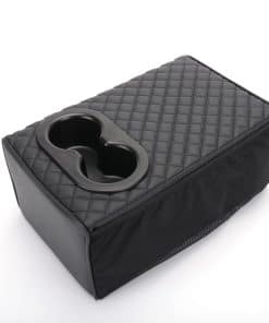 Caja de consola de reposabrazos trasero universal para