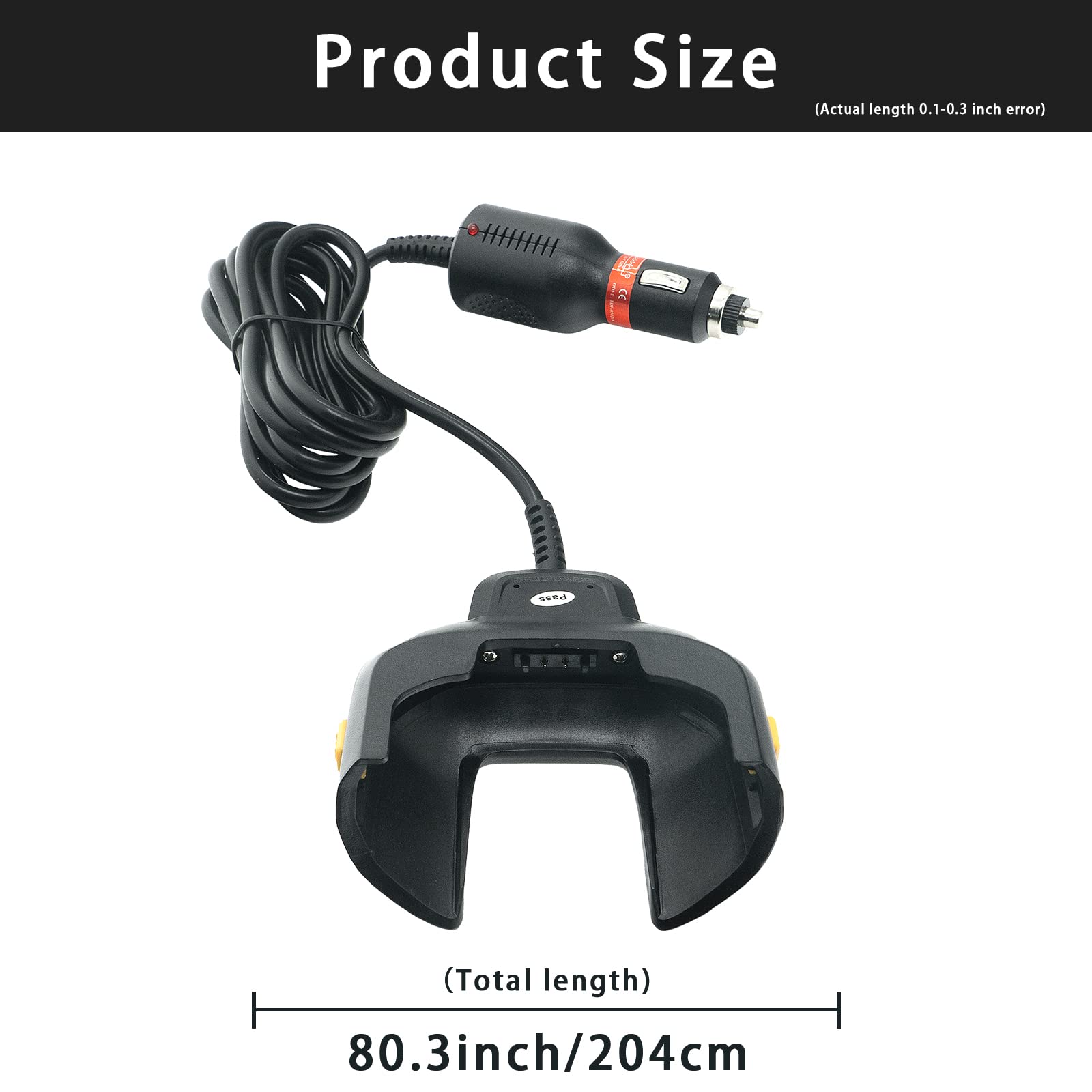 Cable de Cargador para Vehículo para Zebra Symbol TC70 TC77 - Imagen 8