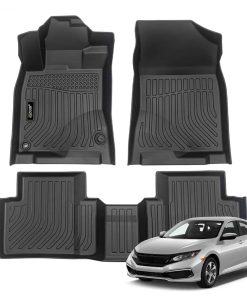 Tapetes para piso Jenofa para Honda Civic Coupe/Sedan/Type