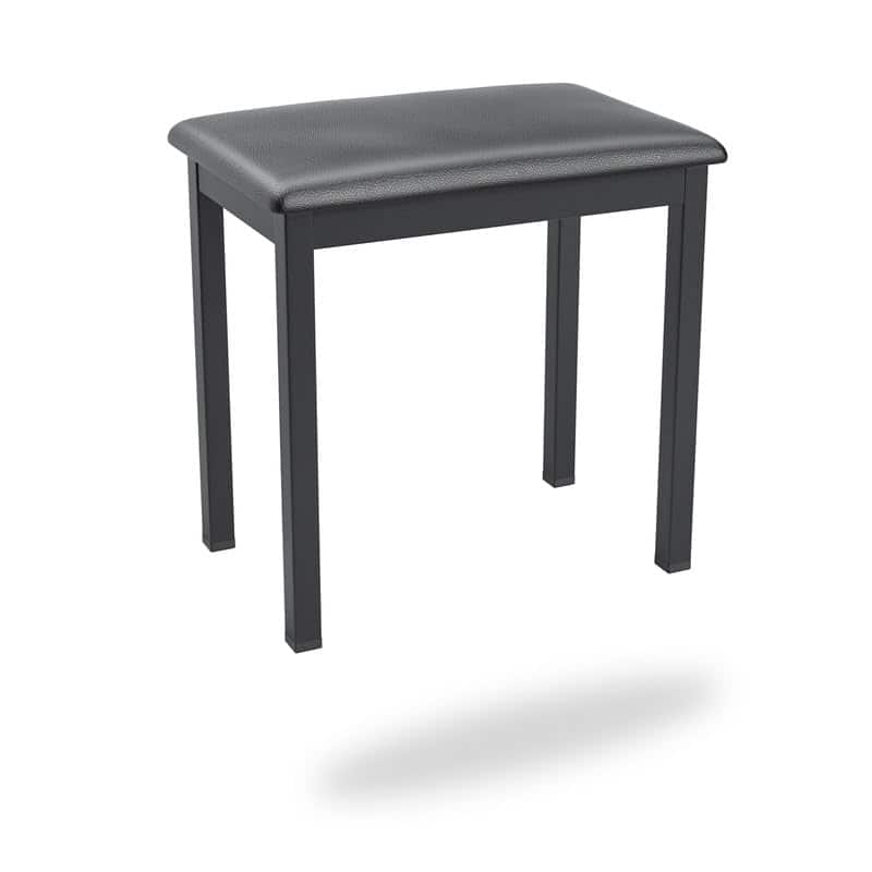 Banqueta de Piano HEXANT con Asiento Tapizado de Cuero