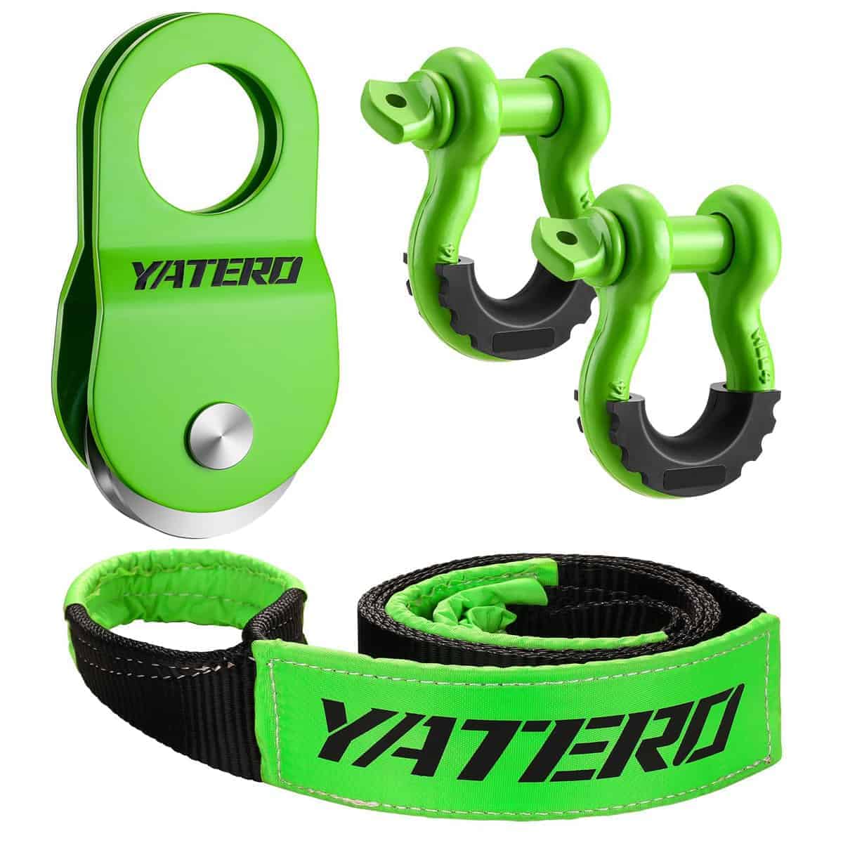 Kit de Recuperación Todo Terreno YATERO, Polea Bloqueadora