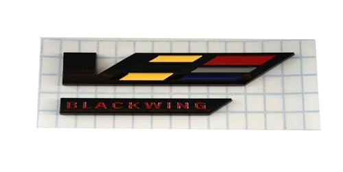 3 Emblemas V-Blackwing 3D Logo de Coche V Reemplazo para - Imagen 4