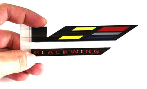 3 Emblemas V-Blackwing 3D Logo de Coche V Reemplazo para - Imagen 6