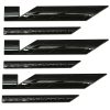 3 Emblemas V-Blackwing 3D para Coche Logo V Repuesto para