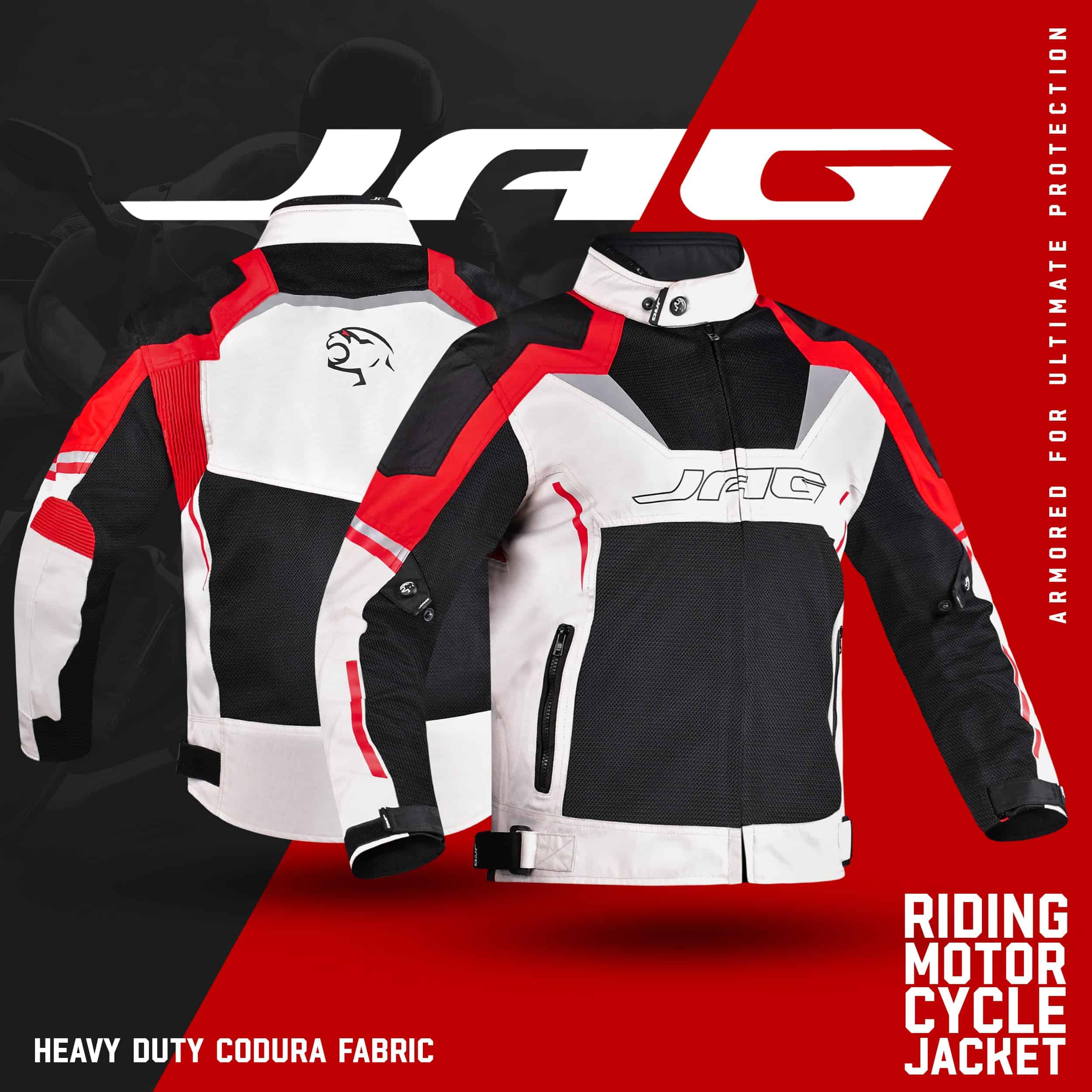 Chaqueta de moto JAG de malla-Chaqueta de motocicleta para - Imagen 9