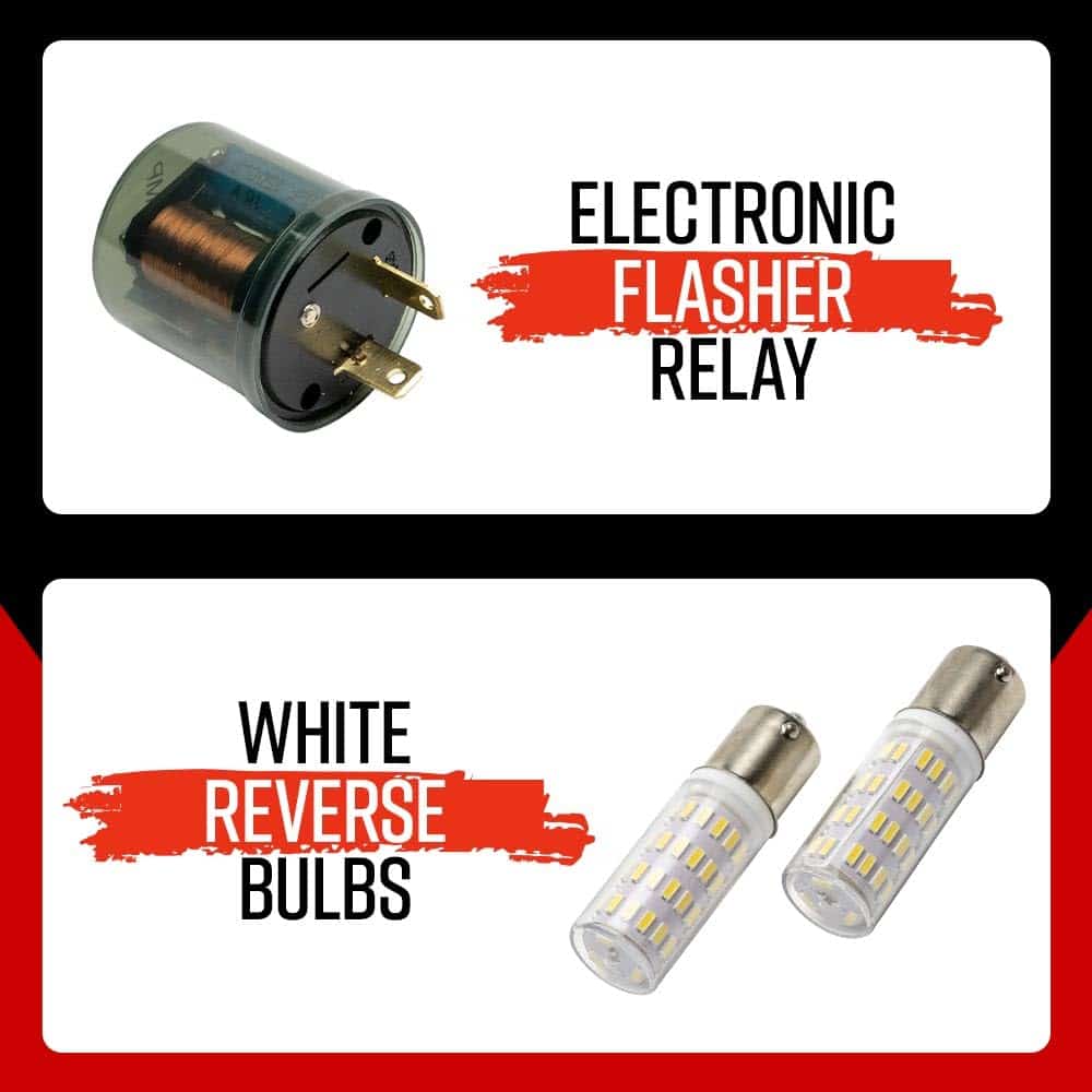 Kit de luces LED rojas LEDGlow RestoLights compatibles con - Imagen 4