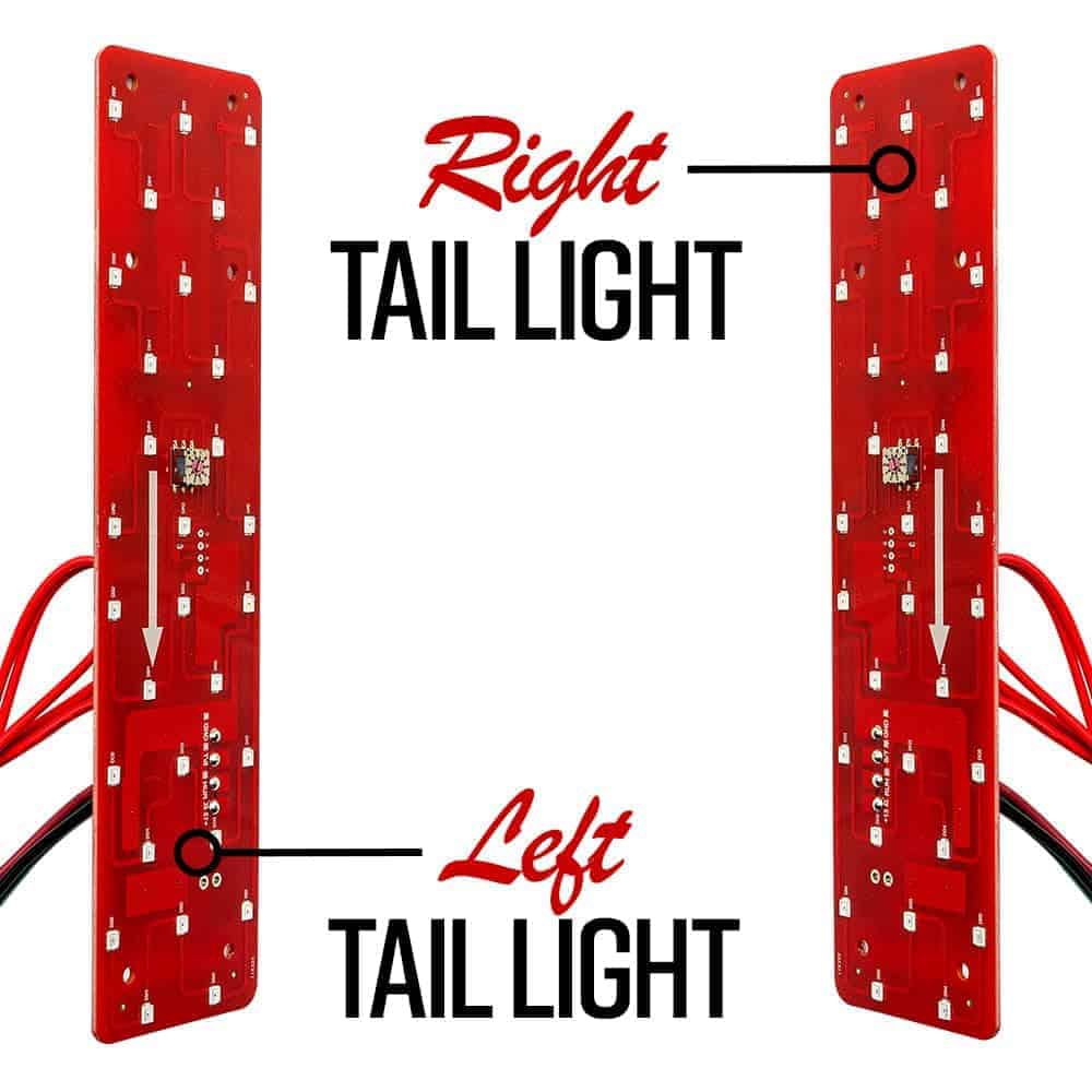 Kit de luces LED rojas LEDGlow RestoLights compatibles con - Imagen 3