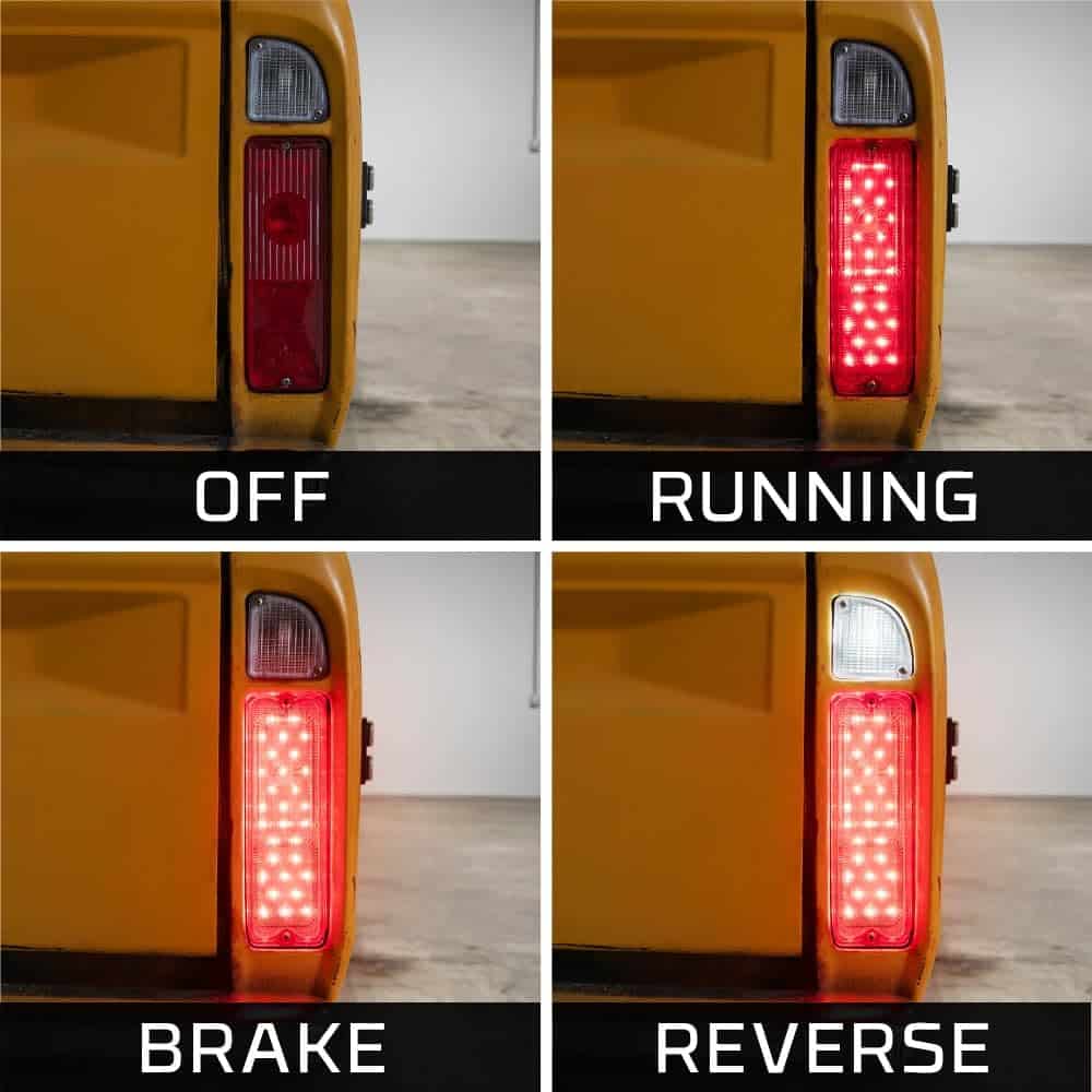 Kit de luces LED rojas LEDGlow RestoLights compatibles con - Imagen 5