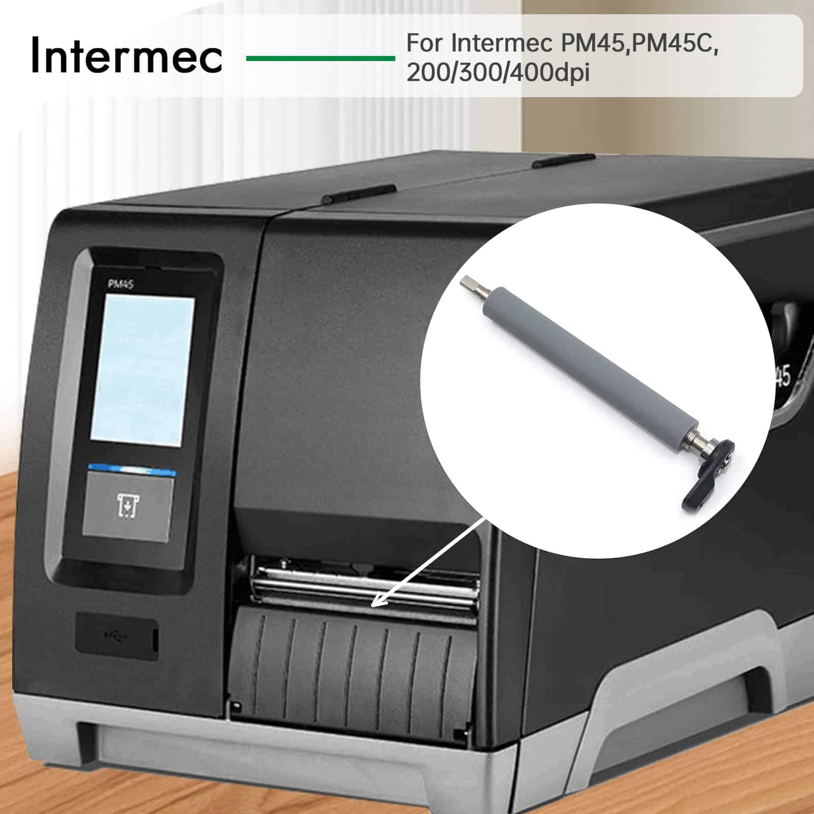 GETPARTS 50180235-001 Kit Rodillo Platen para Impresora - Imagen 3