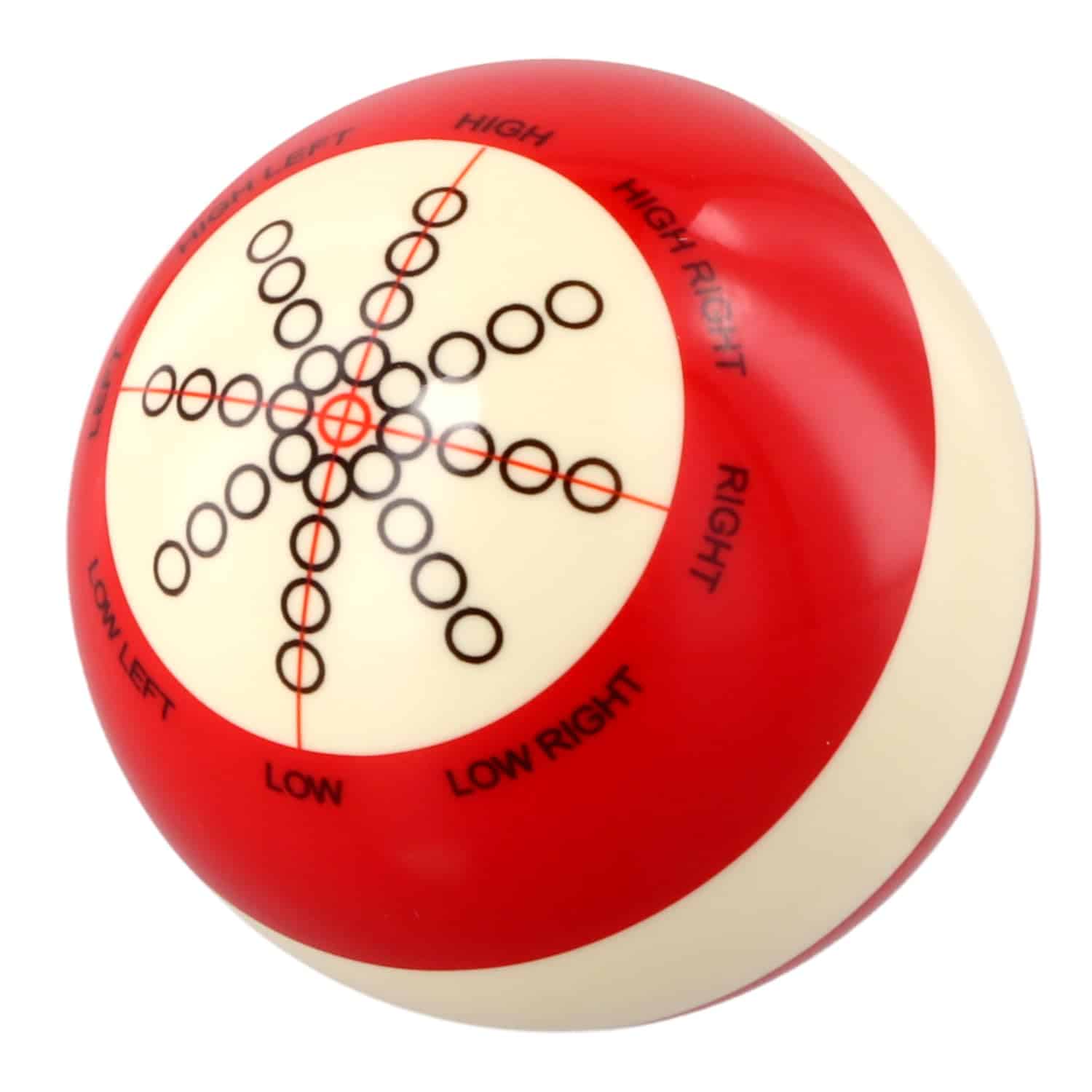 QWORK Training Billiards Cue Ball, Grado AAA - 2-1/4'', 6