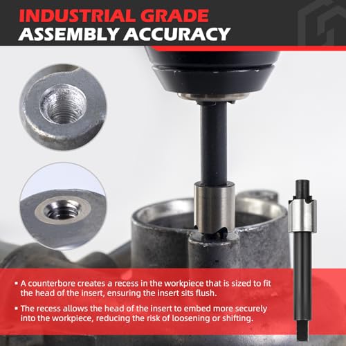 Juego de Reparación de Roscas Métricas gomjet M10X1.0, con - Imagen 5