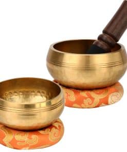 Set de 2 Cuencos Tibetanos DiDiBirDi de 3.7 pulgadas & 3.15