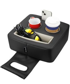 Organizador y Portavasos para el Asiento Trasero Belinous -