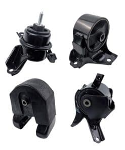 Conjunto de 4 soportes de motor y -Negro