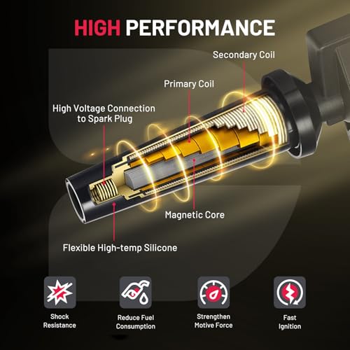 Paquete de 6 Bobinas de Encendido UF830 y 6 Bujías de - Imagen 4