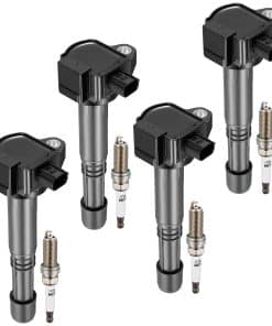 Paquete de 4 bobinas de encendido UF712 y 4 bujías de